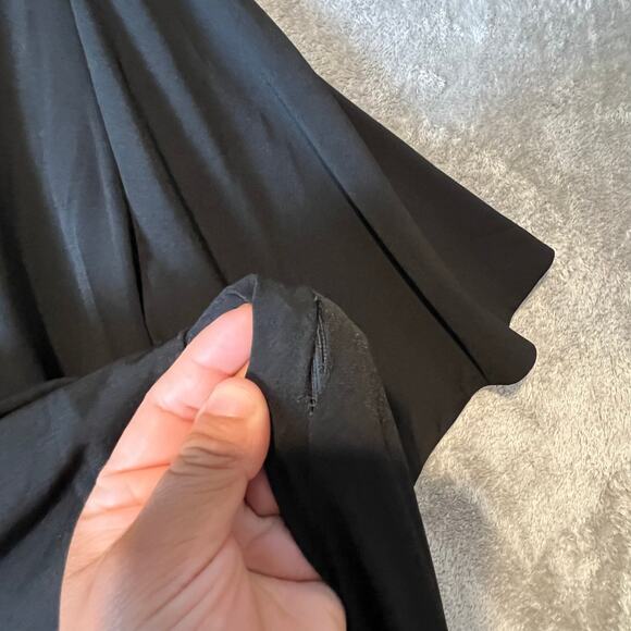 The Fold Sutri Wide Leg Jumpsuit in Black Size 8 - Picture 7 of 9